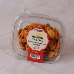 Biscoito Amanteigado com Brigadeiro